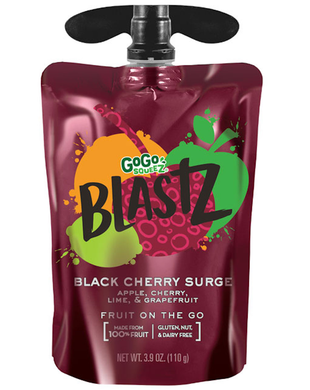 GoGo squeeZ BlastZ - Black Cherry Surge