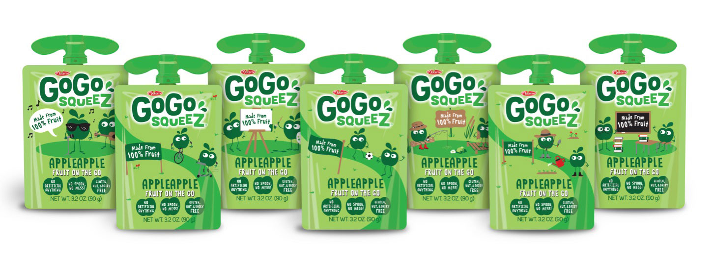 GoGo squeeZ Conventional Flavor Pouches