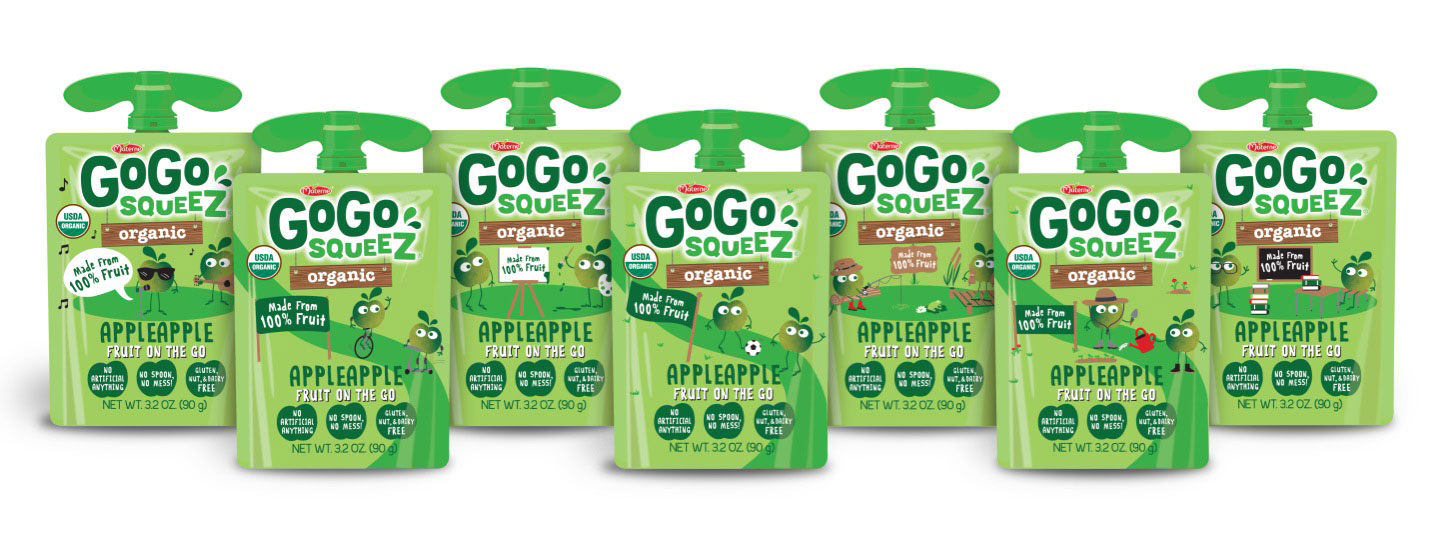 GoGo squeeZ Organic Flavor Pouches