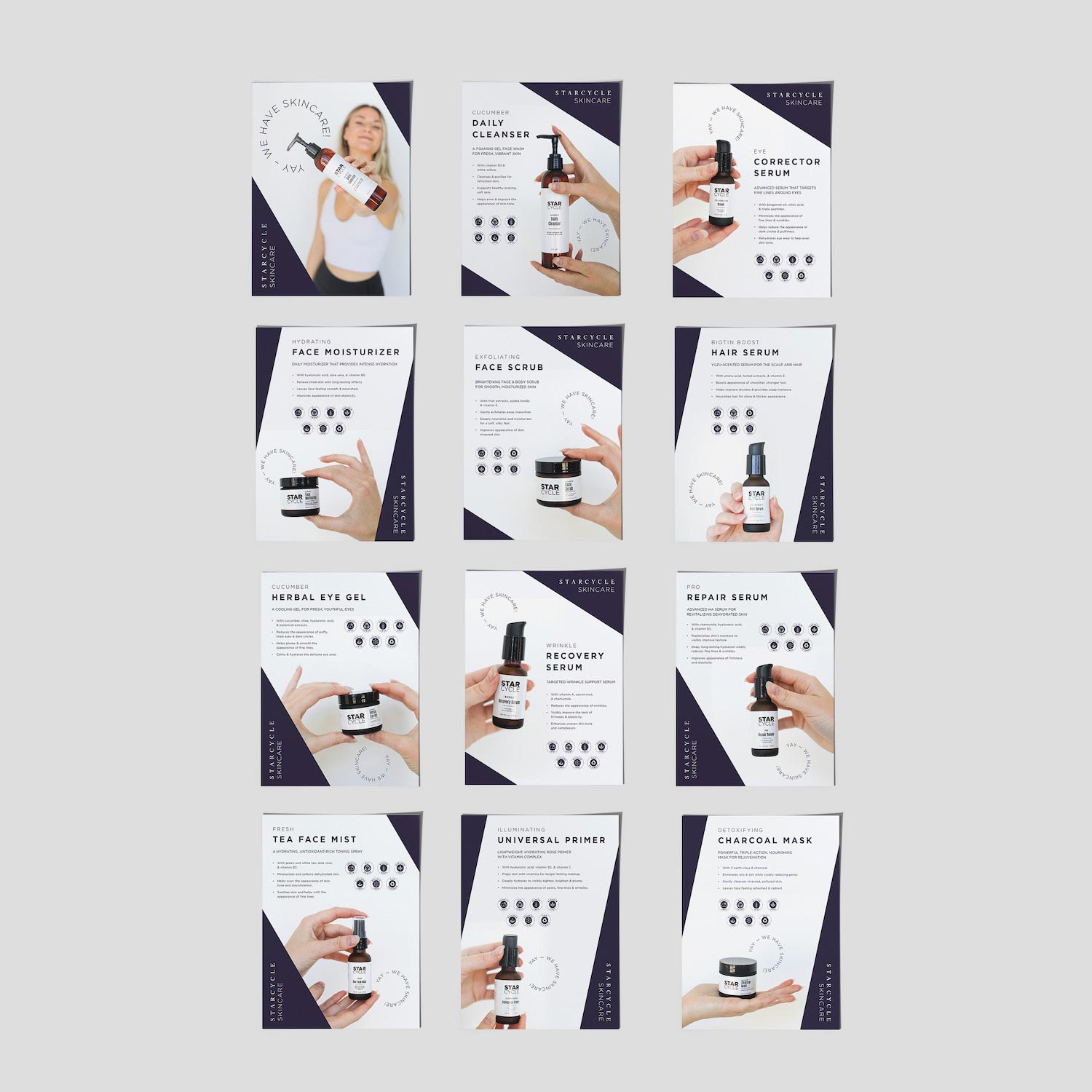 SC Skincare Collection Product Poster