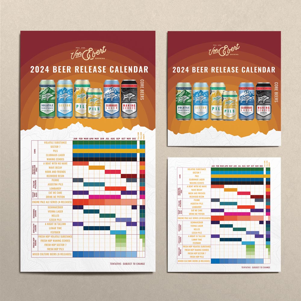 Von Ebert Beer Release Calendar