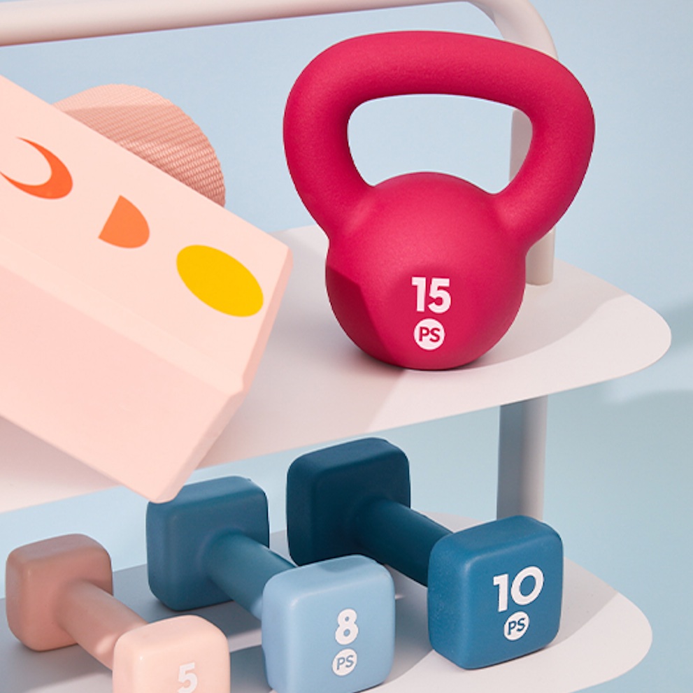 PS Weights + Yoga Block